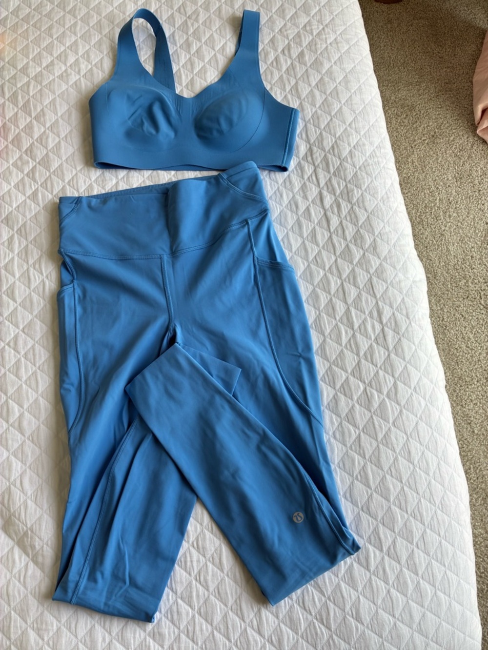 lululemon athletica pool party Bra, Tank, Shorts & Leggings Pilates set! - Picture 15 of 15